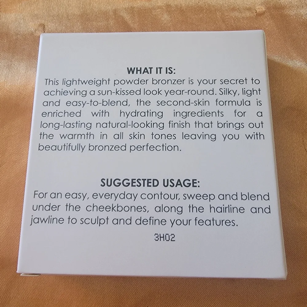 NIB KVoss Bronze Beauty Palette CHELSEA